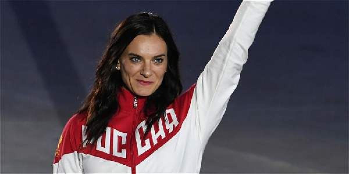 Yelena Isinbáyeva, deportista rusa.