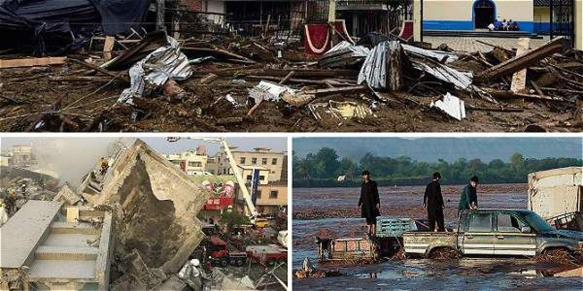 Dentro de los desastres están terremotos, inundaciones y huracanes, que dejan unos 50.000 muertos.