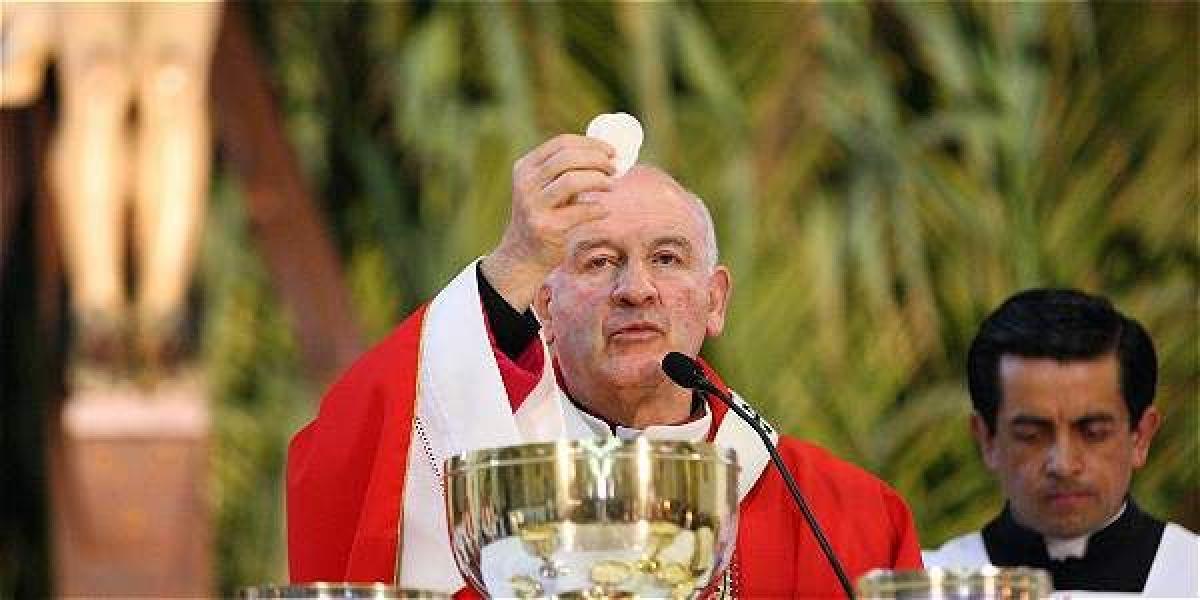 Monseñor Luis Augusto Castro, de 74 años, también es arzobispo de Tunja.