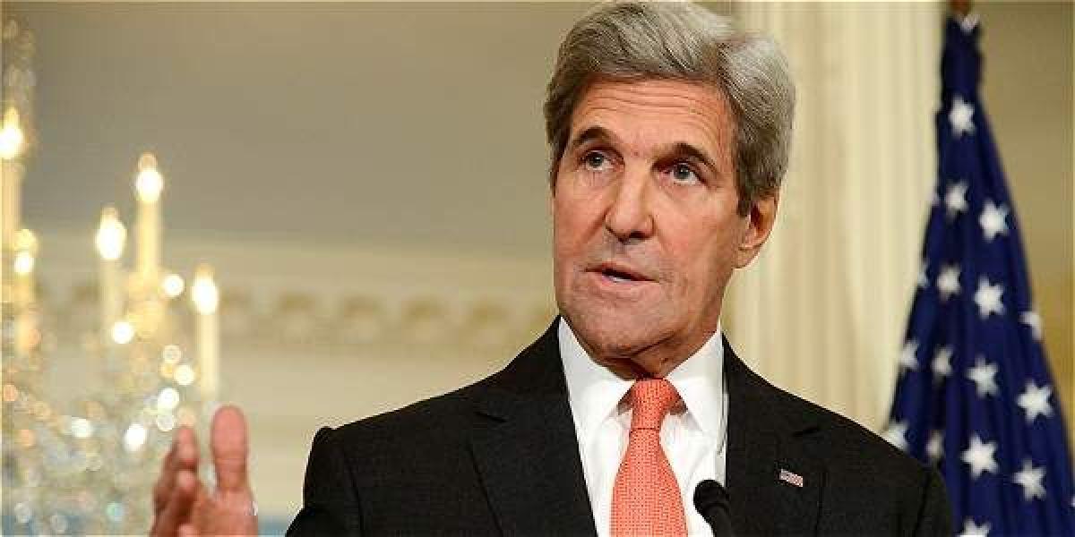 Secretario de Estado de Estados Unidos, John Kerry.