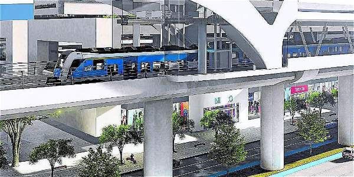 El metro elevado de la ciudad tendrá 15 estaciones