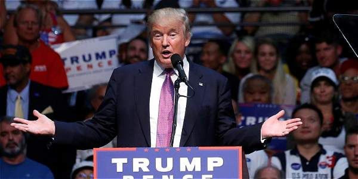 El candidato republicano Donald Trump viajará este miércoles a México.