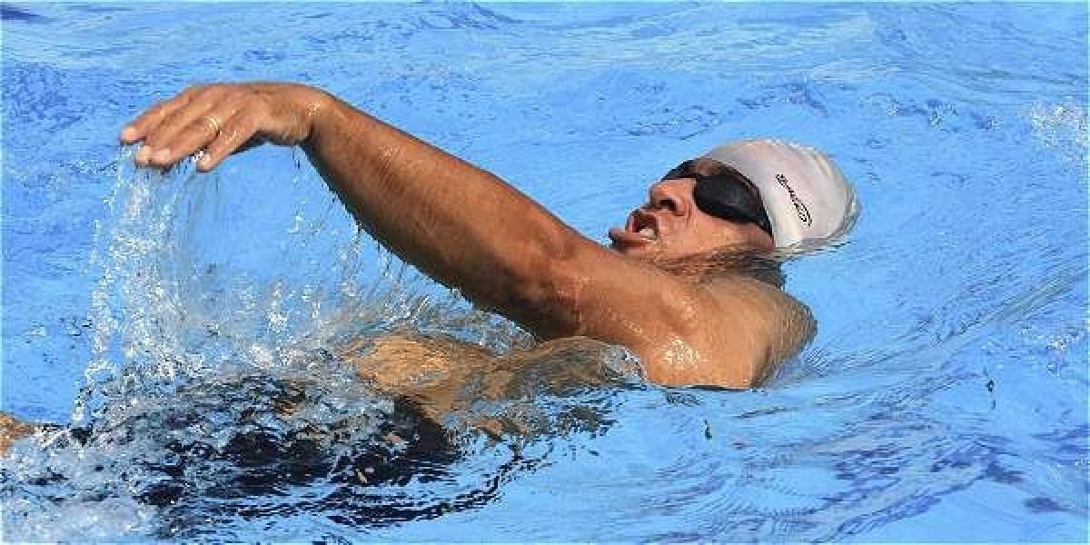 Moisés Fuentes, nadador paralímpico.