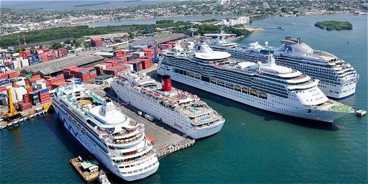 Cartagena se consolida como puerto de cruceros.