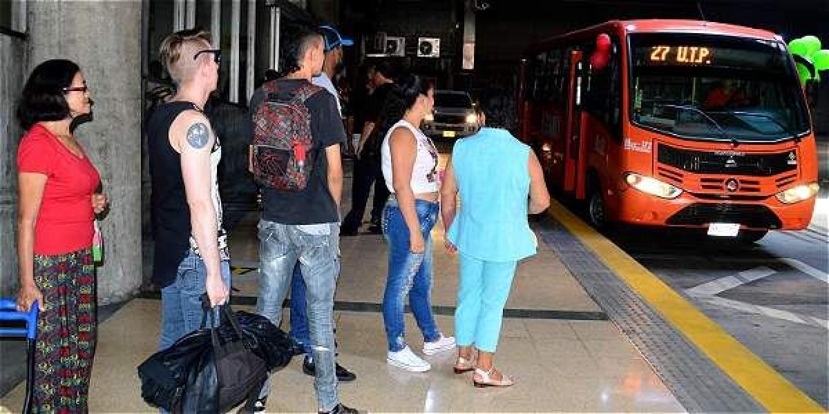Desde ayer los usuarios de Megabús comenzaron a utilizar la ruta que desde el intercambiador de Cuba va hasta la UTP.