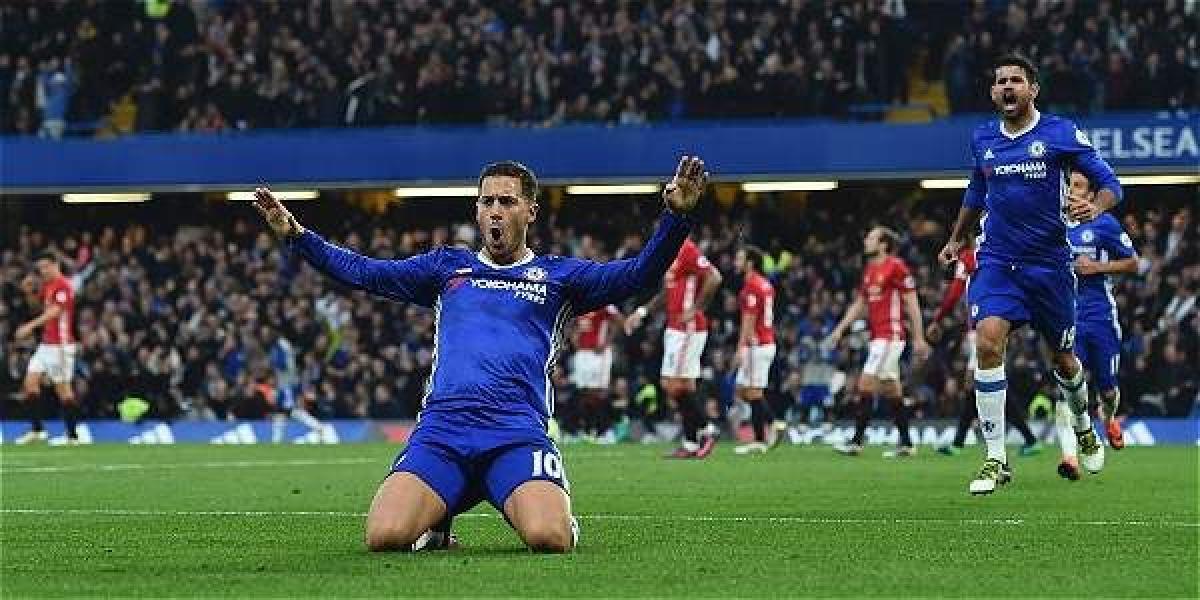 Eden Hazard, volante del Chelsea.
