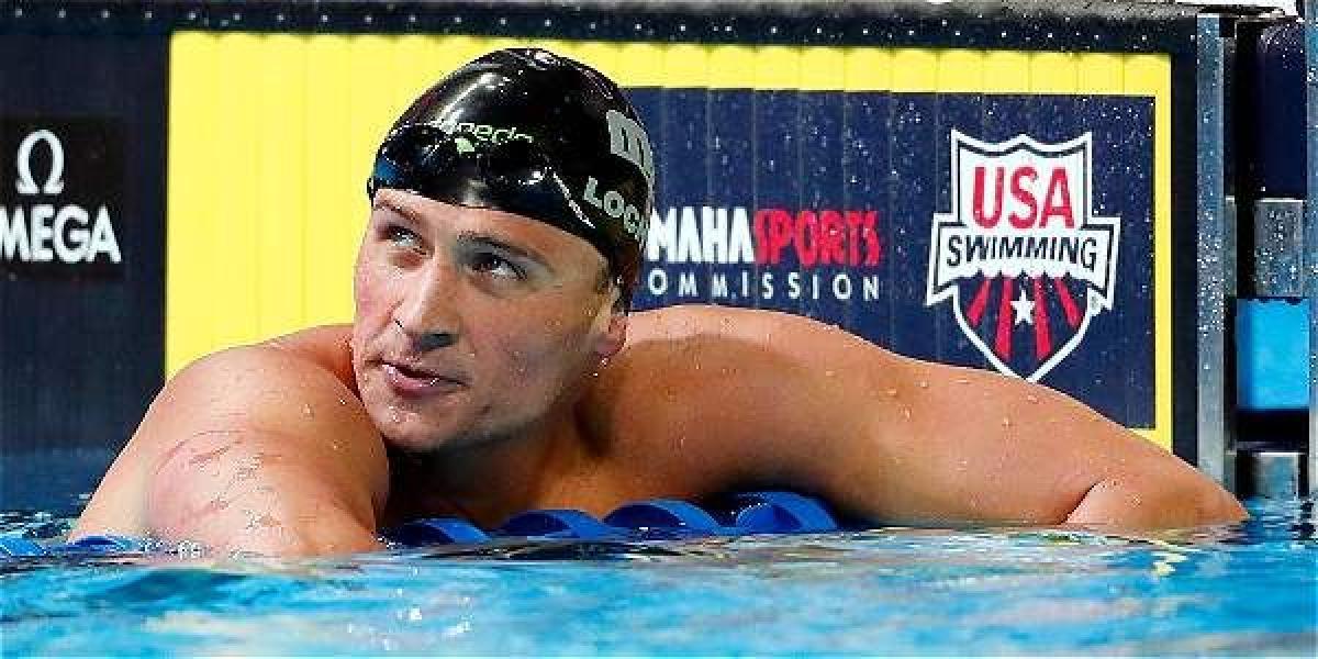 Ryan Lochte, nadador estadounidense.
