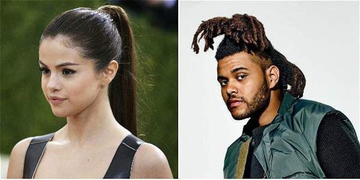 Selena Gómez y The Weeknd.