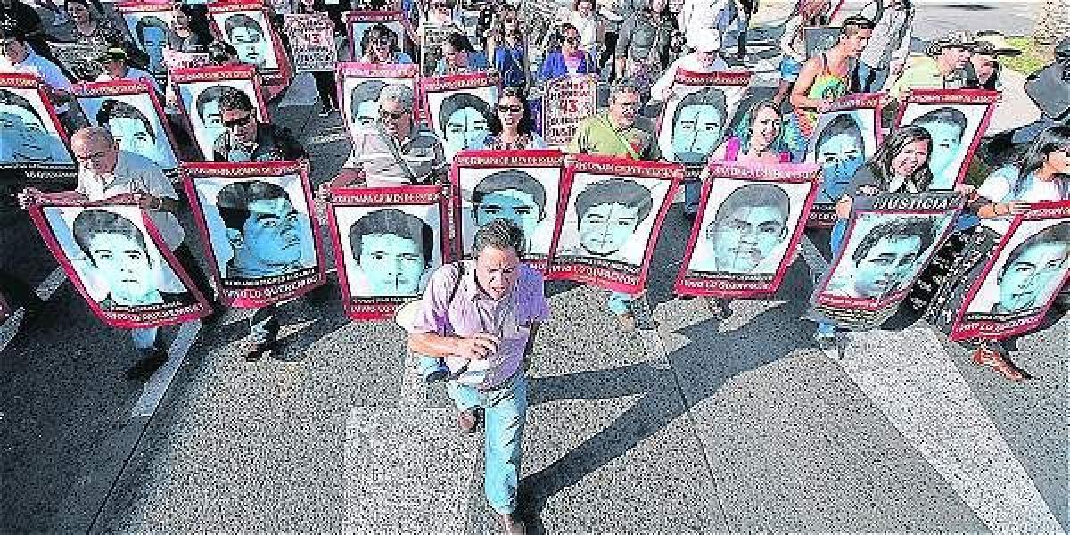 México se volcó a las calles y se unió en un solo grito para protestar por la desaparición de los 43 estudiantes de Ayotzinapa en 2014.