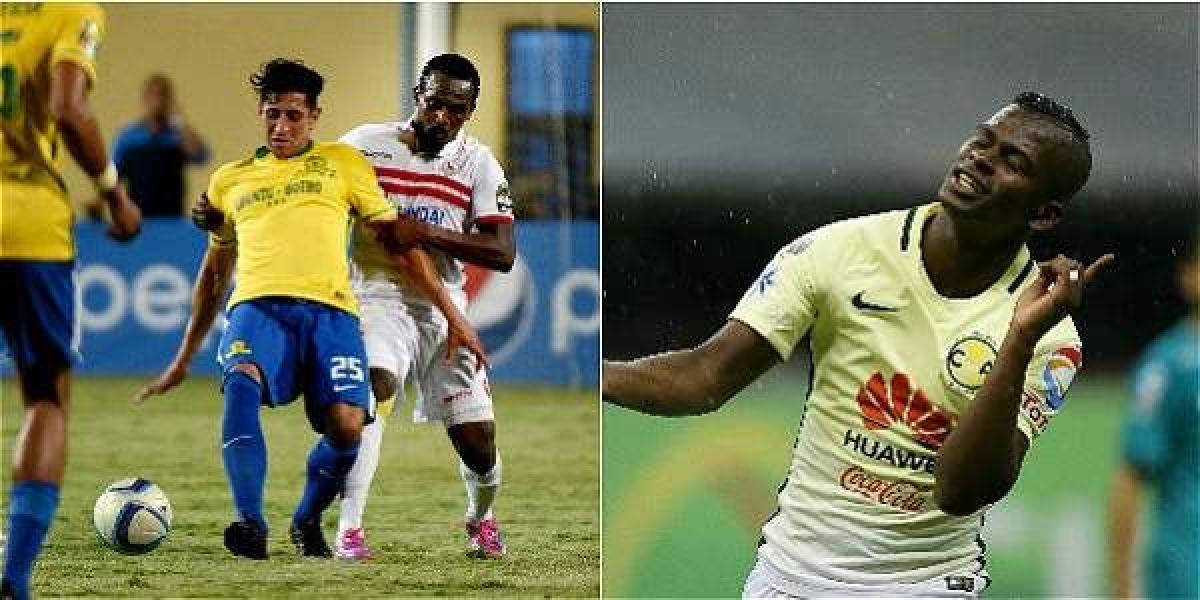 Leonardo Castro y Carlos Darwin Quintero, jugadores colombianos en el Mundial de Clubes.