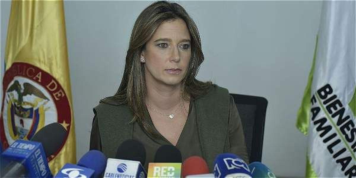 Cristina Plazas, directora del ICBF.