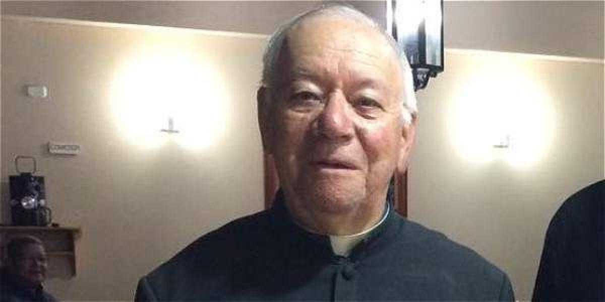 Monseñor José Fortunato Bedoya, de 91 años