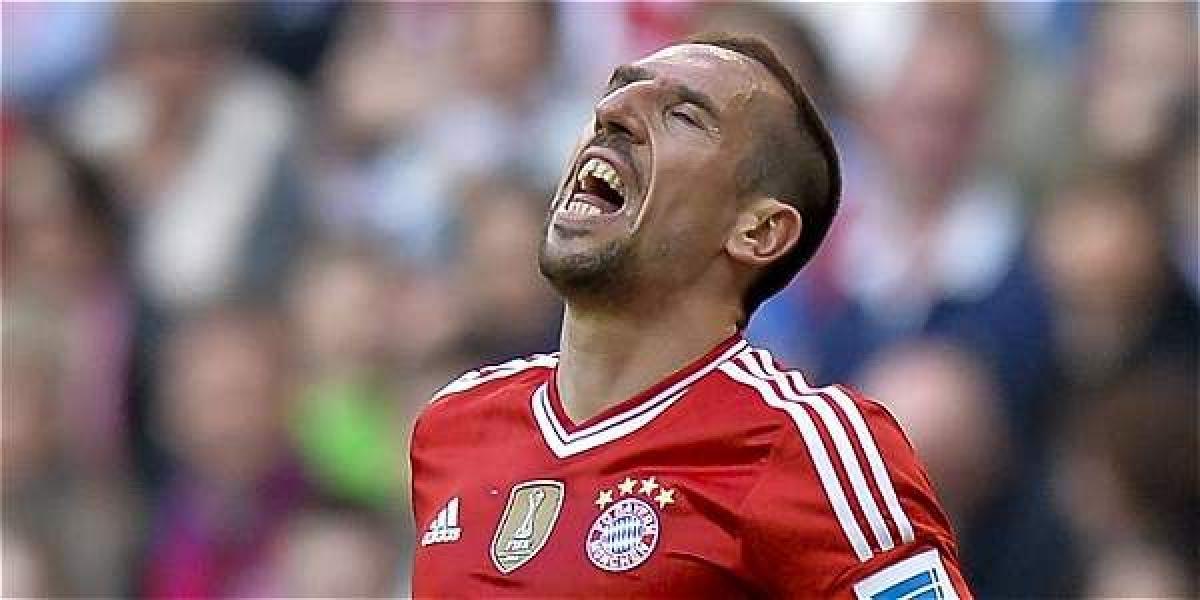 Franck Ribéry, jugador del Bayern Múnich.