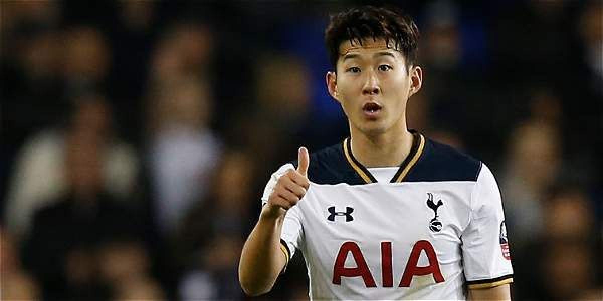 Son Heung-min, jugador del Tottenham.