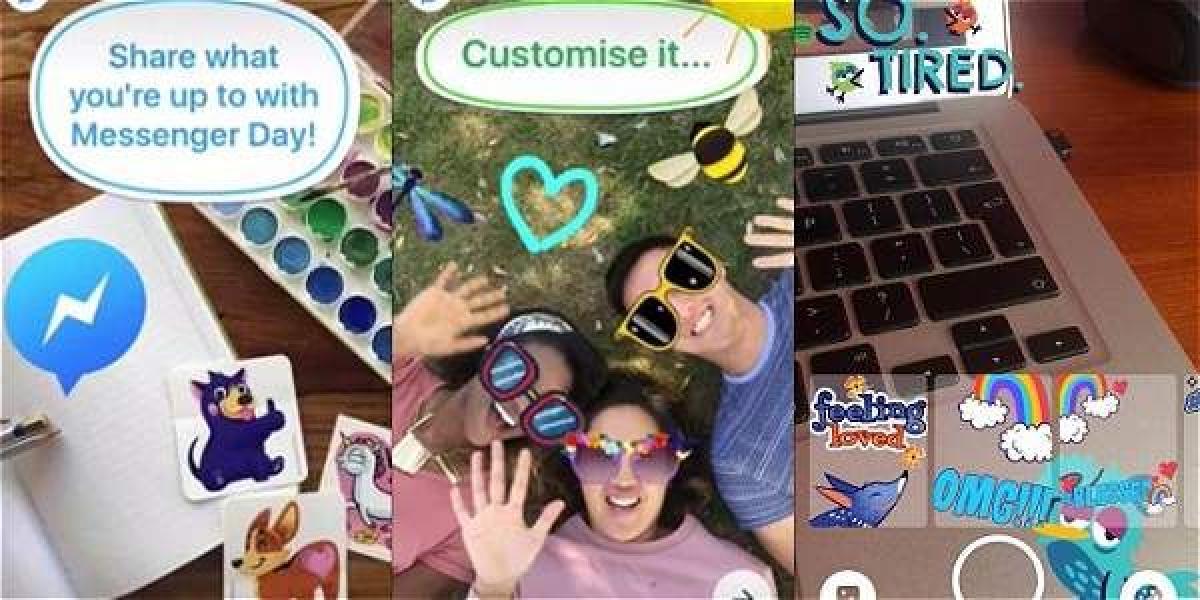 Messenger Day traería funciones propias de Snapchat a Facebook Messenger.
