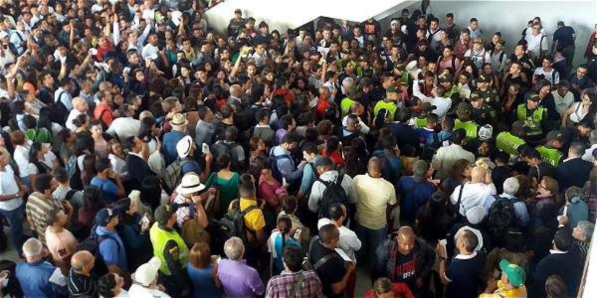 Dos días de congestión se han vivido en aeropuerto de Palmira