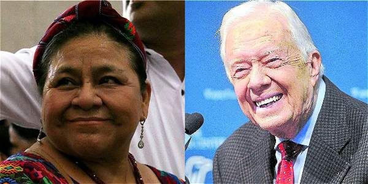 Rigoberta Menchú (Guatemala) y el expresidente de Estados Unidos Jimmy Carter asistirán.