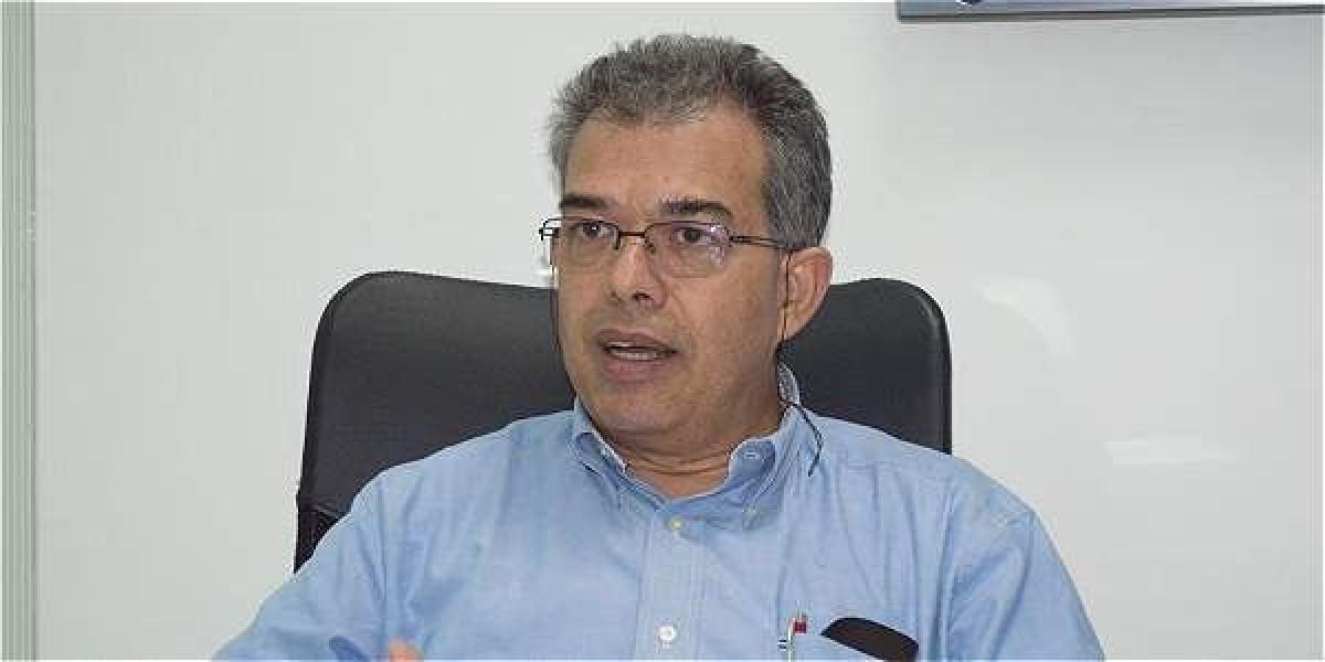 Jorge Barragán, presidente del consorcio Navelena.