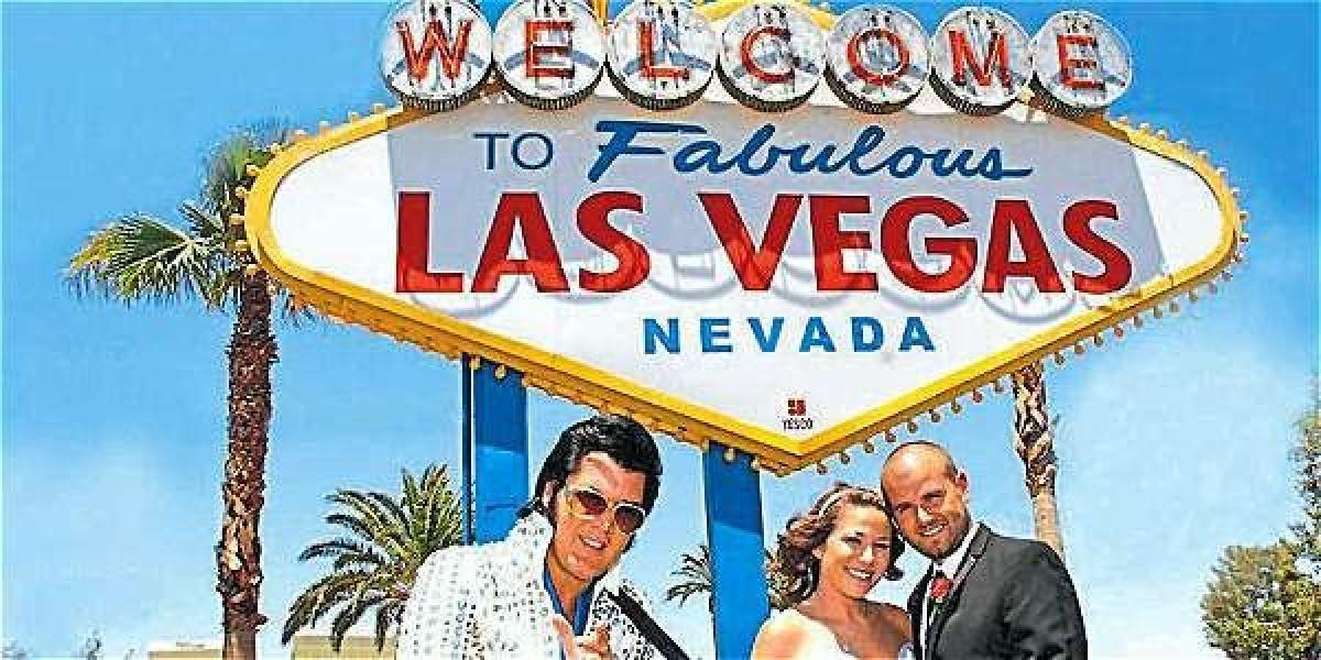 Cada día se celebran unos 300 matrimonios en Las Vegas.