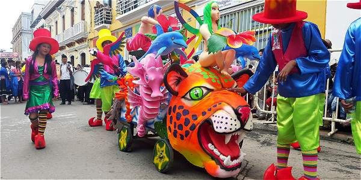 En la jornada participaron 5.000 niños y niñas de la capital nariñense. Desfile se realizó con 30 carrozas.