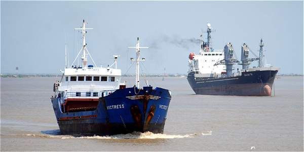 Esta semana se espera se inicien los dragados, para restablecer la entrada de grandes embarcaciones a la zona portuaria de Barranquilla.