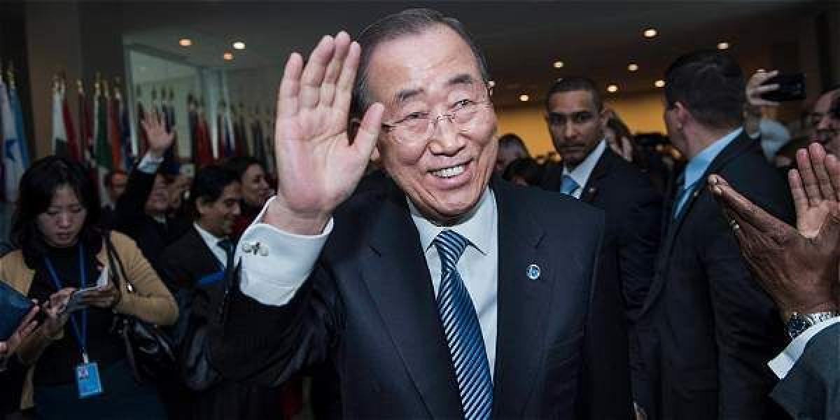 Ban Ki-moon, el saliente secretario general de la ONU.