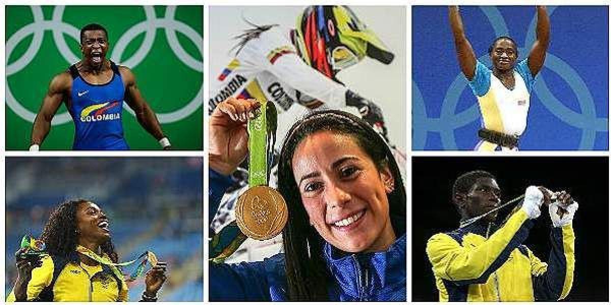Colombia alcanzó ocho medallas en Río 2016, entre ellas tres preseas doradas.