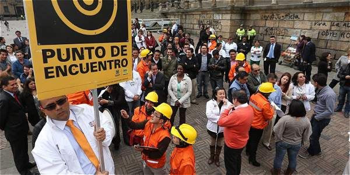 Más de 2 millones de personas participarán en el sexto simulacro de evacuación en Bogotá.