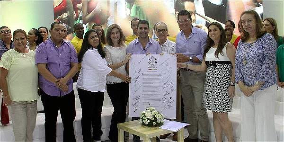 El acto se realizó  dentro del Foro Educativo: 'En Barranquilla, la Educación está de Primera'.