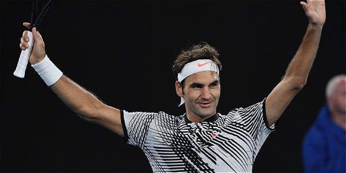 Roger Federer (SUI/N.17) derrotó a Mischa Zverev (GER) 6-1, 7-5, 6-2.