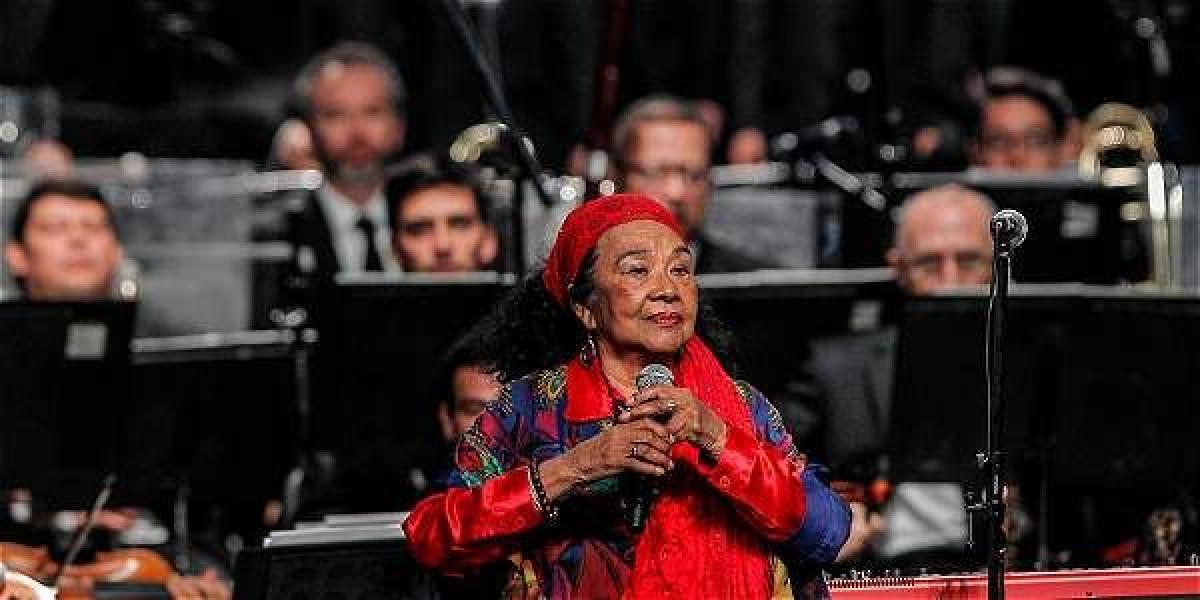 'Totó' la Momposina y la Filarmónica de Bogotá animaron la apertura de la cumbre.