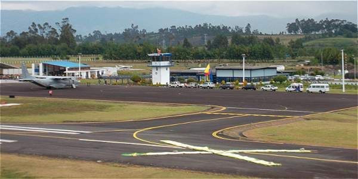 El Gobierno adelanta obras de mejoramiento y ampliación en el aeropuerto de Pasto.