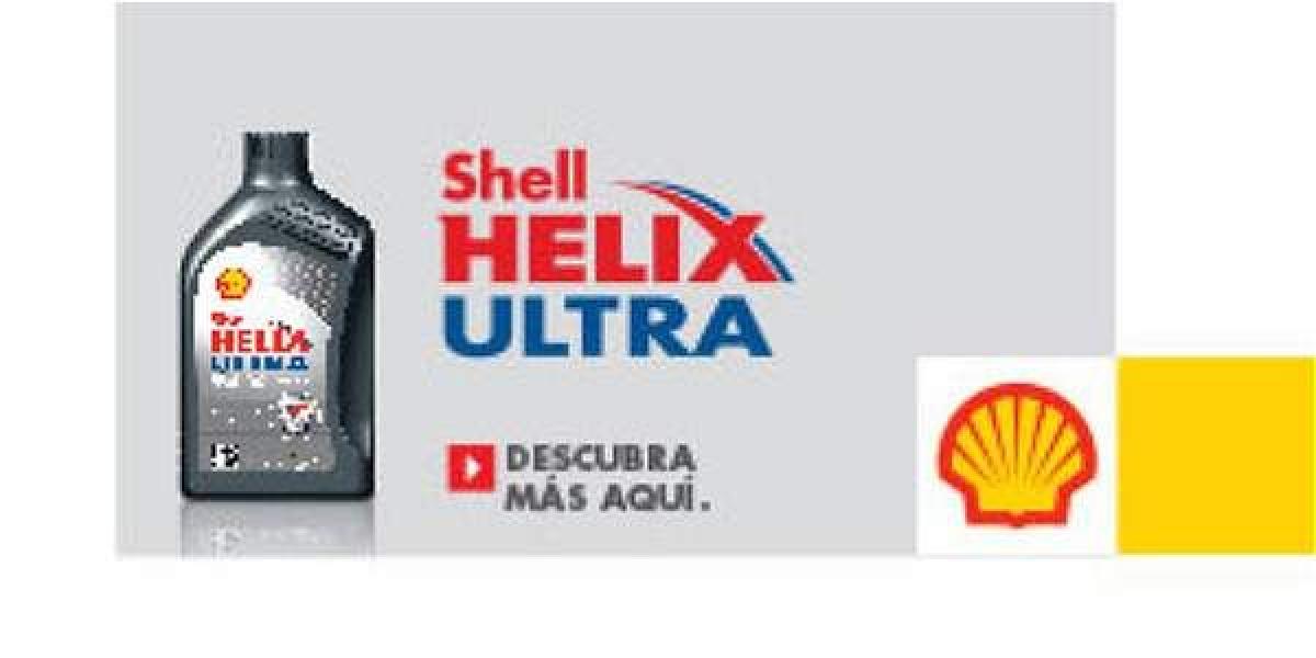 Shell Helix Ultra con tecnología PurePlus.