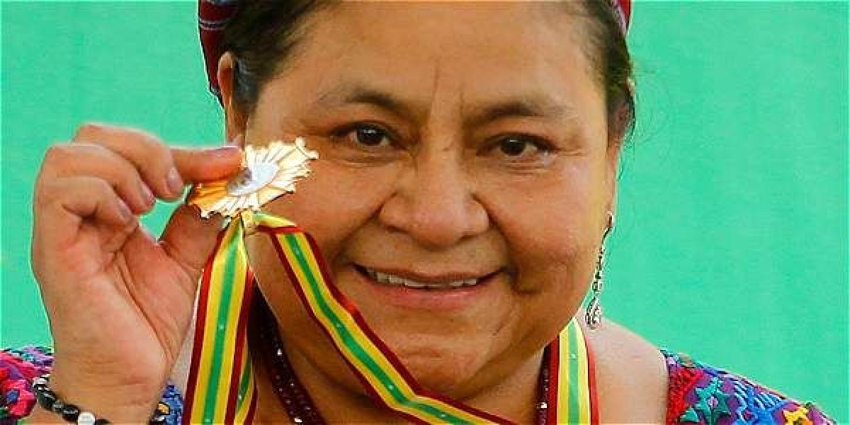 Rigoberta Menchú, ganadora del Nobel de Paz, estuvo hace poco en Barranquilla y regresa al evento que realiza la UAC.