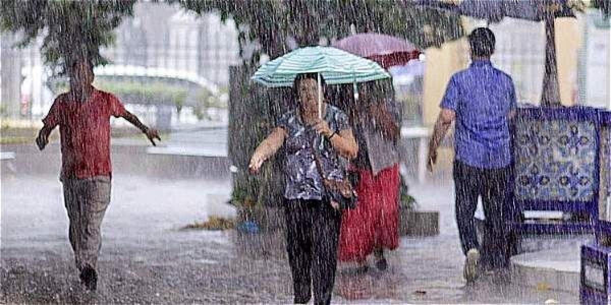 Las lluvias pegaron fuerte en Cartagena.