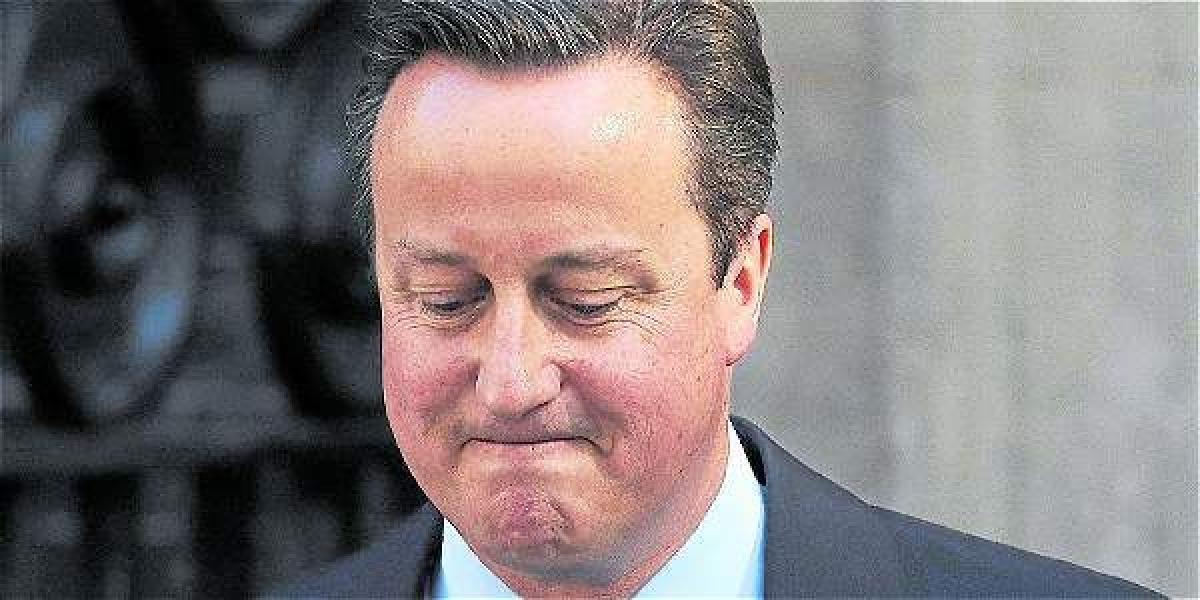 David Cameron, ex primer ministro británico.