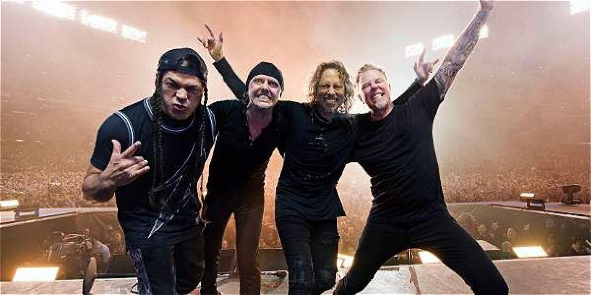 Esta será la cuarta vez que Metallica toca en la capital colombiana.