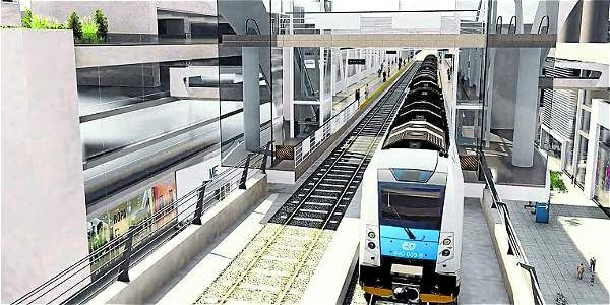 El metro elevado estaría listo en el 2022 y haría un recorrido de 30 kilómetros desde el Portal de las Américas hasta la calle 127.