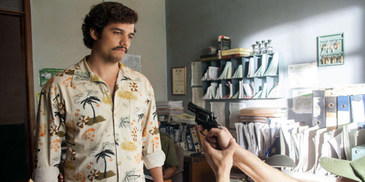 Wagner Moura interpreta al capo Pablo Escobar en 'Narcos'.