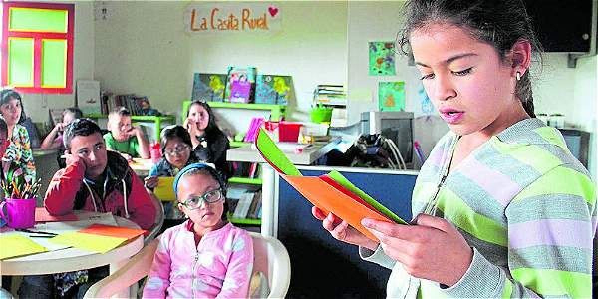 Niños entre 9 y 12 años asistieron a los talleres en tres veredas del municipio: La Porquera, San Antonio y San Isidro.