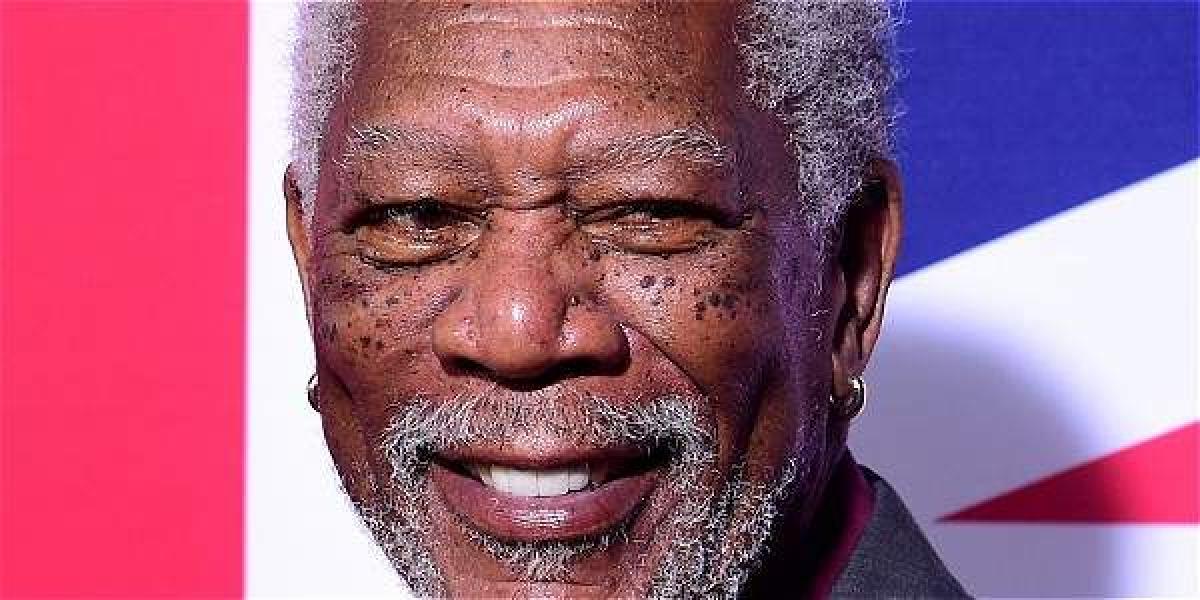 Morgan Freeman, actor estadounidense.
