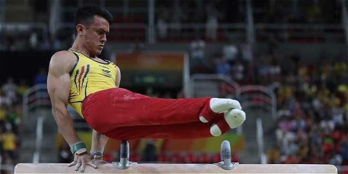 Jossimar Calvo, gimnasta colombiano.