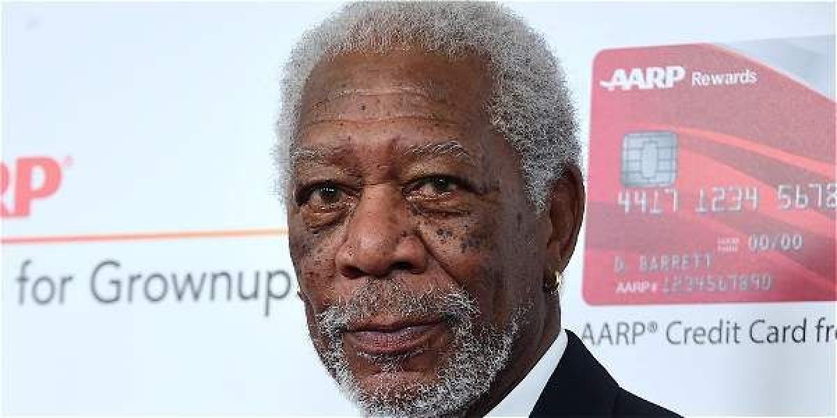 Morgan Freeman, actor estadounidense.