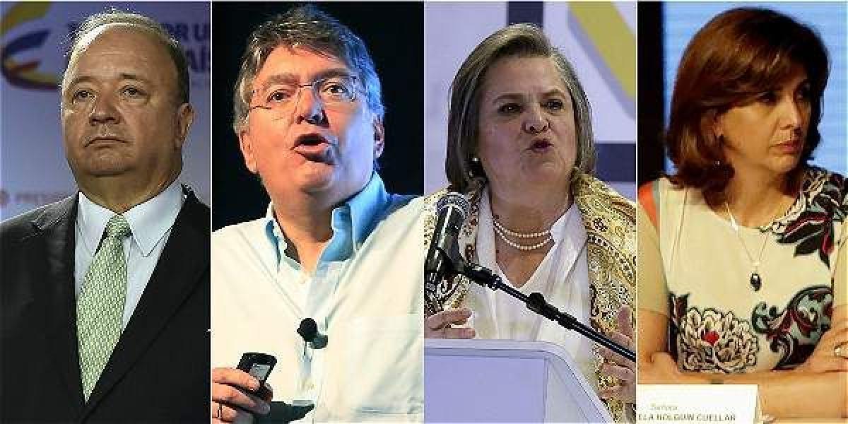 Siete ministros del despacho del Presidente Juan Manuel Santos tienen patrimonios por encima de los 1.000 millones de pesos.