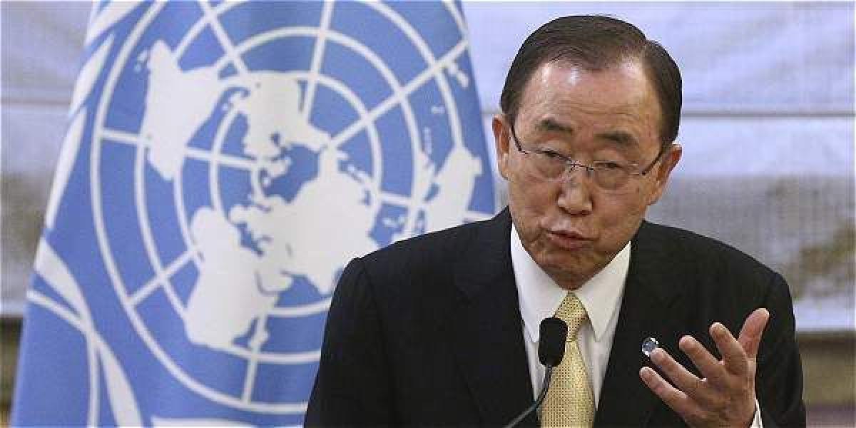 Ban Ki-moon, Secretario General de la ONU.