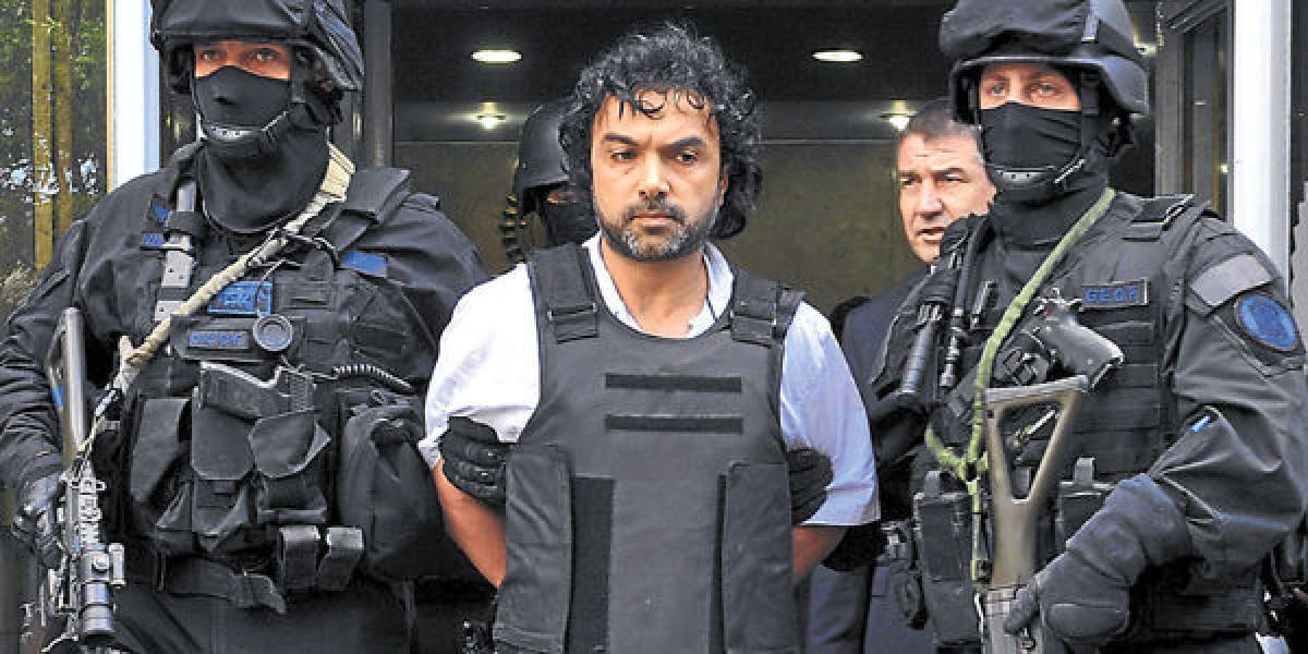 El narcotraficante colombiano Henry de Jesús López, alias Mi Sangre.