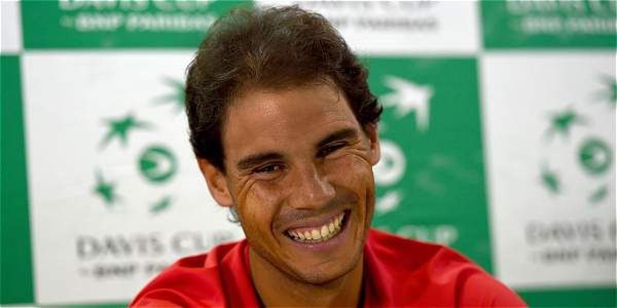 Rafael Nadal, tenista español.