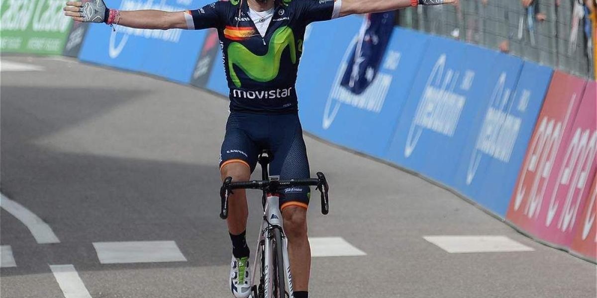 Alejandro Valverde: terminó en la tercera posición en el Tour del 2015 y 2016, es un gregario de lujo para Nairo Quintana en el equipo Movistar.