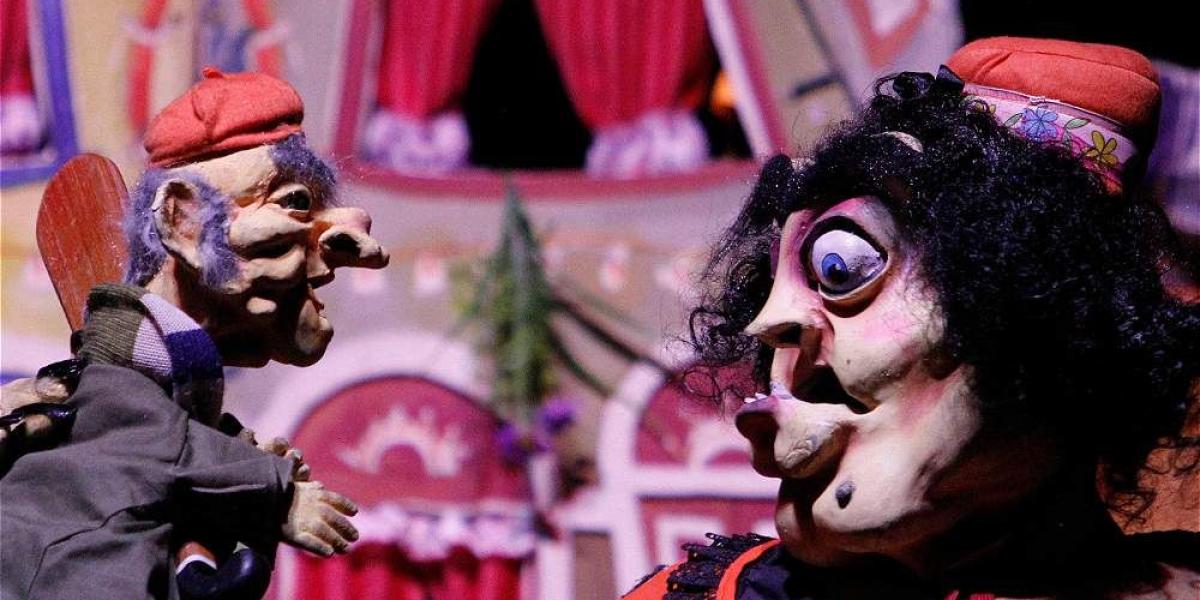La compañía de títeres y marionetas La Libelula Dorada presentó 'La peor señora del mundo' el viernes y el sábado en el auditorio Confa.