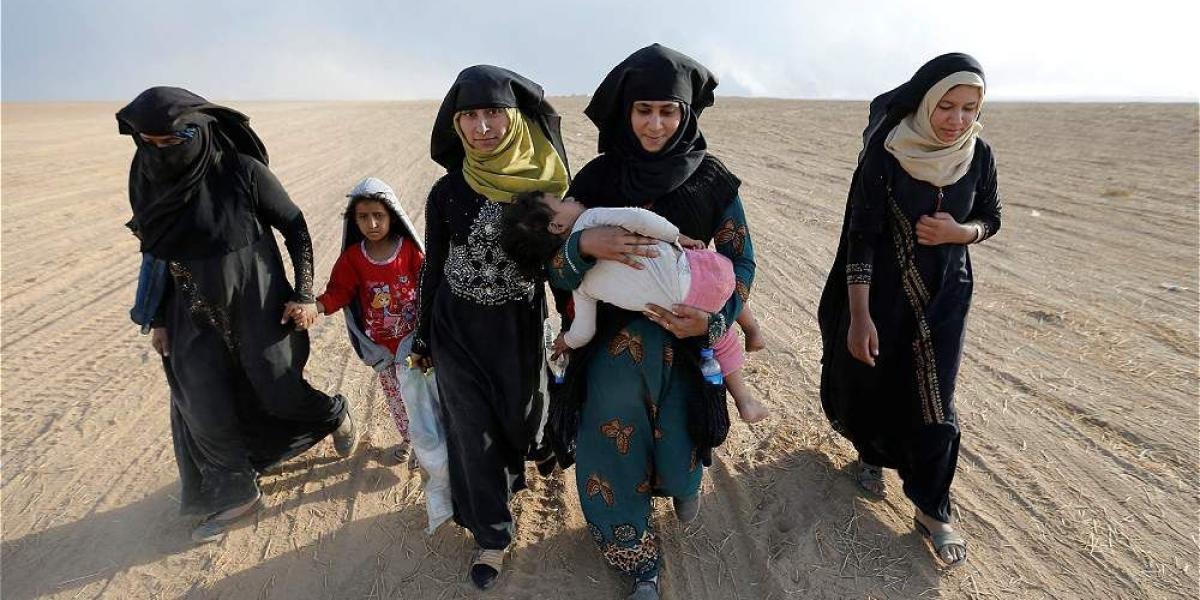 Según cálculos de la Agencia de Naciones Unidas para los Refugiados, unos 100.000 iraquíes podrían huir hacia Siria y Turquía para protegerse de la ofensiva militar.